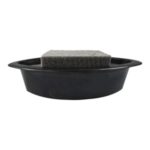 cemenciak MISA obciążona łódka OASIS 24 CM baza do stroika z gąbka czarna