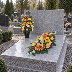 KOMPLET STROIK na grób cmentarz kompozycja BUKIET na WSZYSTKICH ŚWIĘTYCH